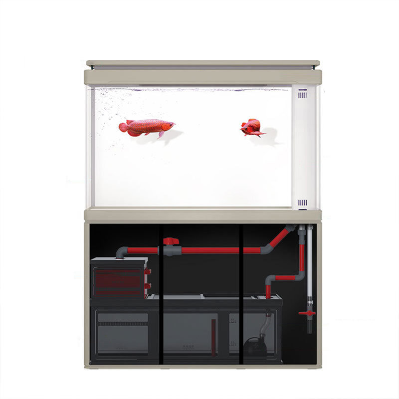 Khaki Rectangular Eco Aquarium Tank