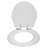 Dalton Round Toilet Seat In White