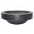 Eden Bath 17'' Black Stone Circular Bathroom Sink