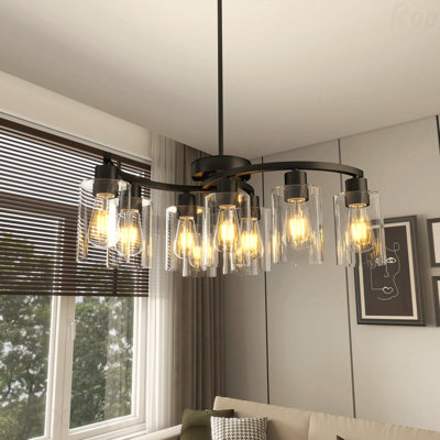 Lustre - configuration 9 lumières, style moderne
