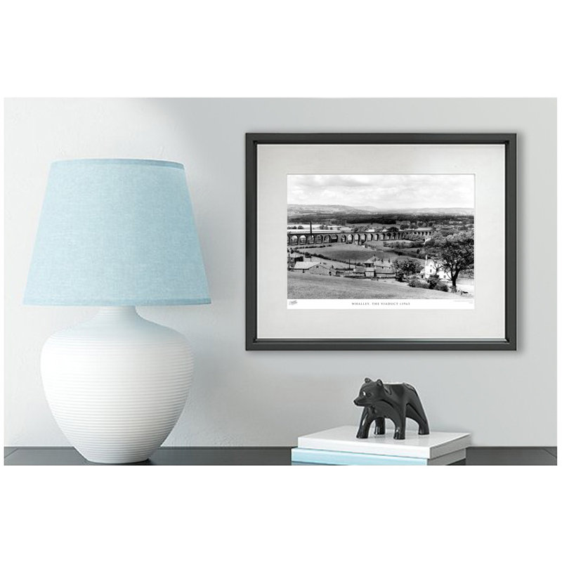 Whalley, The Viaduct C1965 - Single Picture Frame Print, 45cm H x 60cm W x 2.3cm D
