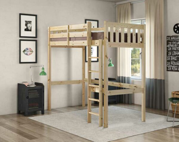 Fortin High Sleepers with Built-in Ladder Included, Small Single (2'6)