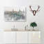 Manhattan Skyline In New York - Wrapped Canvas-56644142