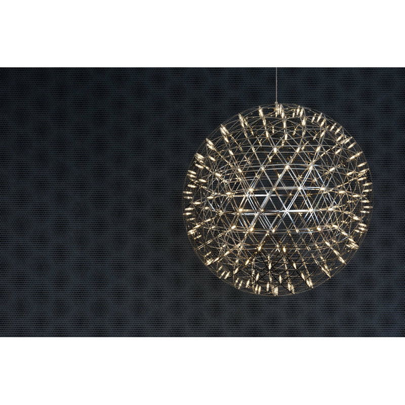 Raimond LED Chandelier,  16.9" H X 16.9" W X 16.9 D, 98.4"