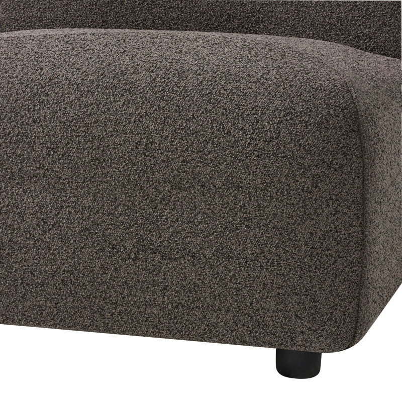 Chaise d'appoint Udoh, Multi-Brown Boucle