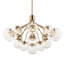 Lustre globe en acier à intensité variable -964220517-964220521-964220516