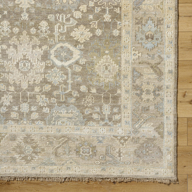 Wickvale Wool Area Rug, Rectangle 6' x 9'