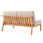 Canapé modulaire avec coussins Sedona