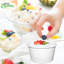Contenants à soupe en papier blanc 8 oz Ecoqualité - Tasses à crème glacée en papier, bols à dessert jetables pour tasses de yogourt glacé et glacé (200)