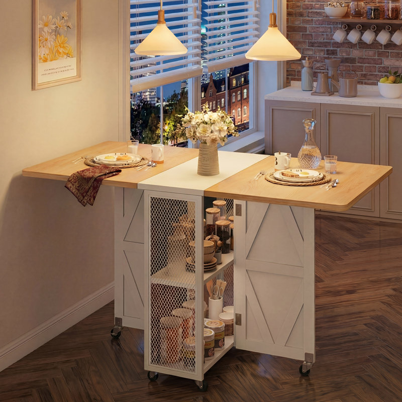 Dining Table, Maple White