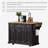 54" Kitchen Island Center with Drop Leaf-1420222006