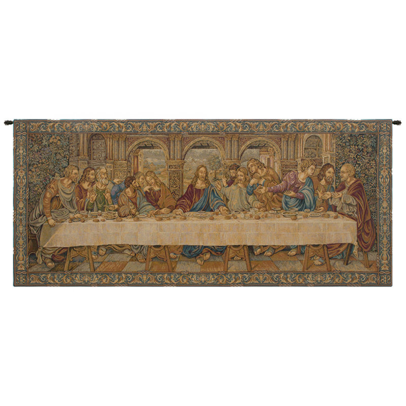 Italian Loom Woven Cotton Blend Wall Hanging