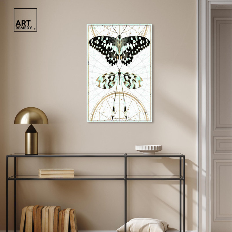 Cosmic Butterfly Duo 30" x 20" Canvas Art Prints