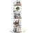 5-Tier Rotating Bookshelf