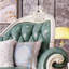 Chaise moderne en bois massif sculpté-817298048