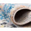 Tapis bleu / beige / orange Leanora Southwestern-910136264