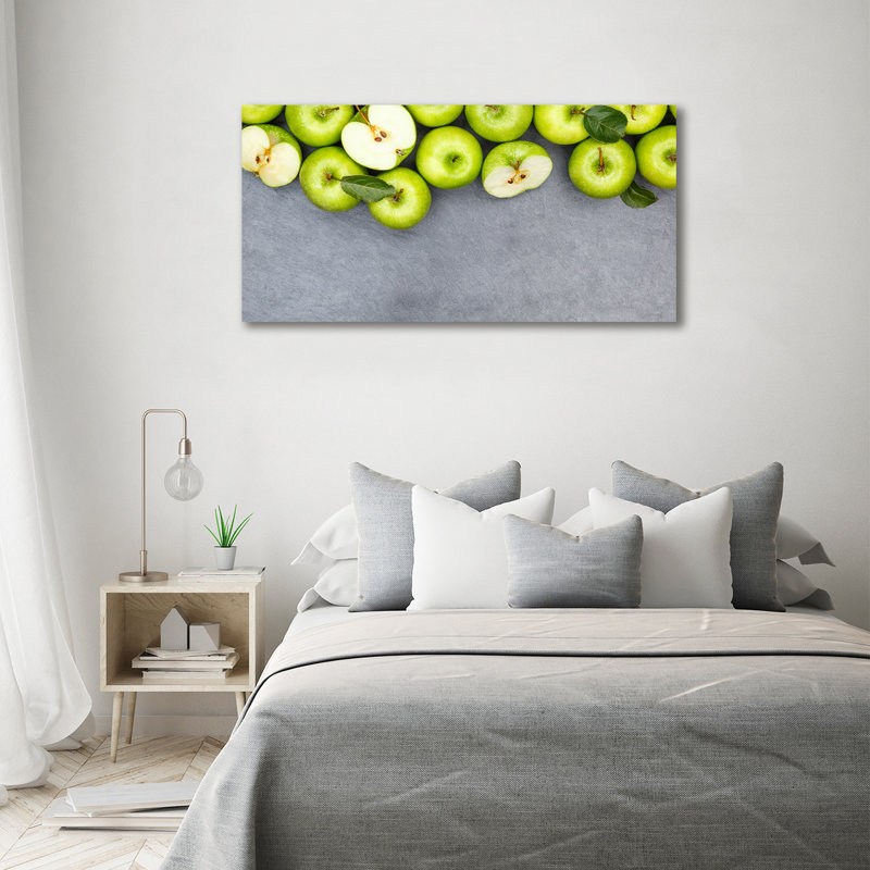 Green Apples - Wrapped Canvas Print