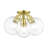 Foulkes Glass Semi Flush Mount-1507930223