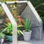 Mini jardin extérieur portatif avec serre et grandes portes à fermeture à glissière-98207410-98207408