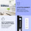 Klarstein 350W Electric High Efficiency Space Heater with Adjustable Thermostat-68600751