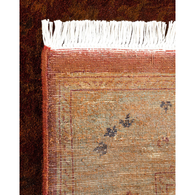 Fine Vibrance One-of-a-Kind 2' 5" X 10' 10" Hand Knotted Area Rug