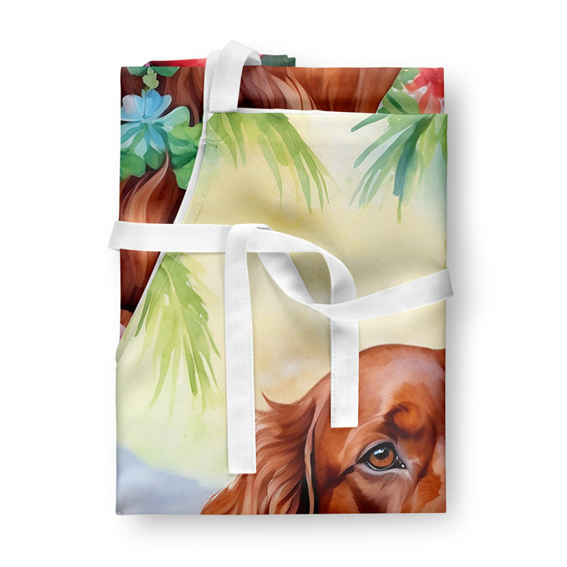 Tablier Setter irlandais Luau