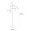 Albie 163cm Black/Gold Tree Floor Lamp-587206320