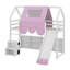 Structure de lit en mezzanine avec tente-930137513-930137517