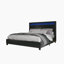 Grand lit plateforme tapissier Jacent