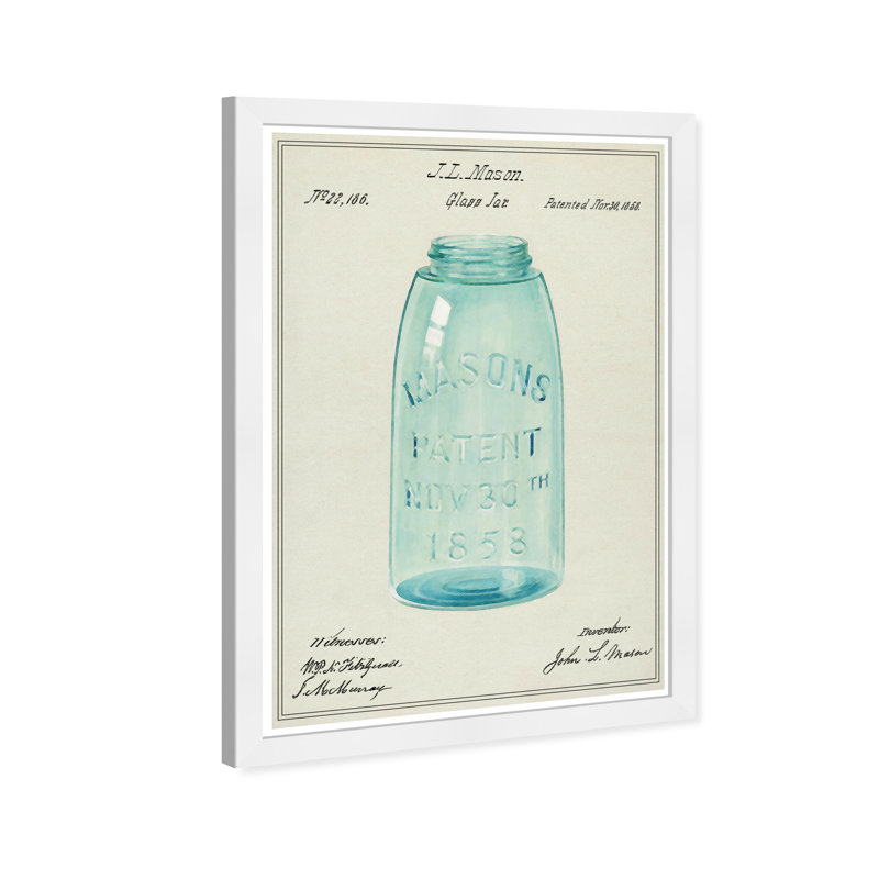 Food and Cuisine Mason Jar Farm, Blanc