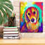 «Pop Art Golden Retriever» par Furbaby Affiliates, art mural sur toile-397154836