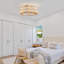 Zanai 19.7'' Low Profile Dimmable Crystal Ceiling Fan With Light Kits