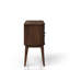 Desserte Mid-Century moderne avec 2 tiroirs et 2 armoires