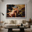 Vénus et Adonis-Titien (Tiziano Vecelli) - Toile tendue avec châssis encadré - 1554-804330544-804330551-804330550
