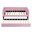 Twin Size Upholstered Daybed with Ergonomic Design Backrest and Trundle-1136942628