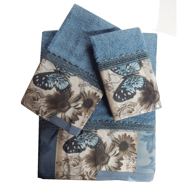 Allenside Linen Blend Midweight Mulit-Size Set, Blue