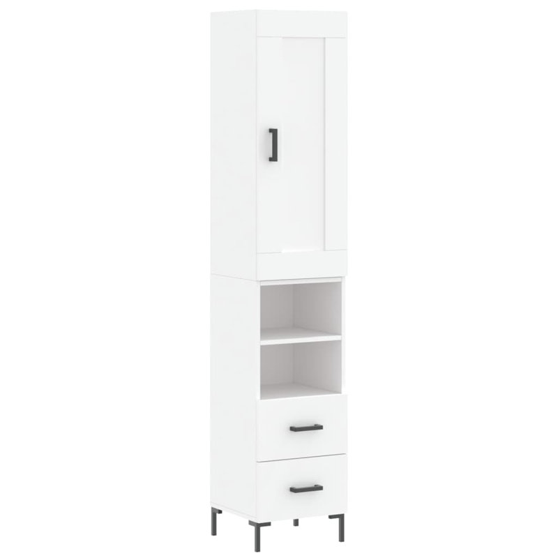 34.5cm Sideboard, White