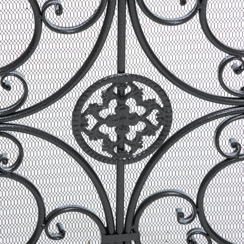 Iron Fireplace Screen