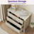  Amberrae 3 Drawer Dresser, 32" Wide Chest of Drawers-65905855