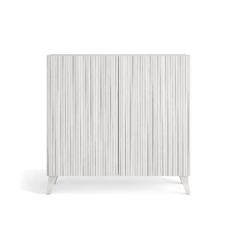 15 Pair Shoe Storage Cabinet, White