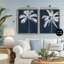 Ensemble de 2 cadres flottants Blue Palms, scène par Leah Noel Art-1730165785-1730165782