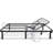 Black, Full, Adjustable Bed, Only Head Up Function, Reliable Steel Build, Simple And Fast Installation, 850 Lbs Capacity Full Black Bed With Single Material, Easy Weight Tolerance, 75 In Product