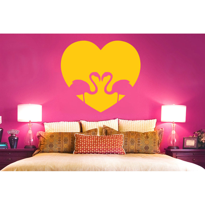 Animals Wall Decal, Dark Yellow