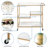 Gregoriana Mirror Bar Serving Cart-788597541