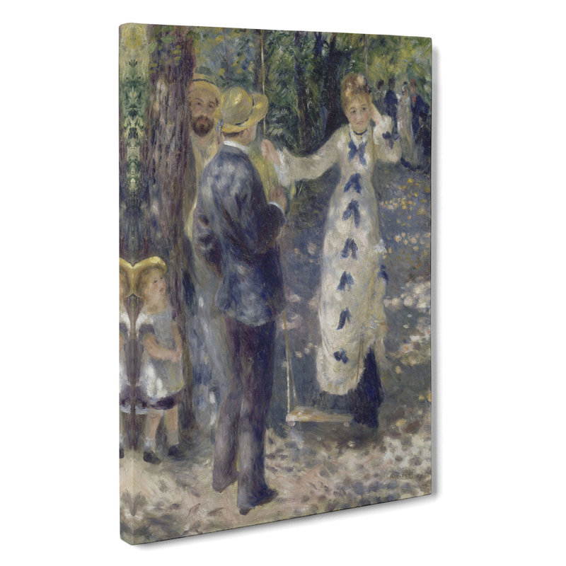 The Swing by Pierre-Auguste Renoir - Wrapped Canvas, 76cm H x 50cm W x 3cm D