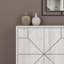 Dune Console Sideboard Geometric Design Wide 123cm-70696048
