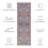 Abdussamad Oriental Gray/Rust Area Rug-334016194