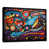 Black Floater Framed Canvas selected