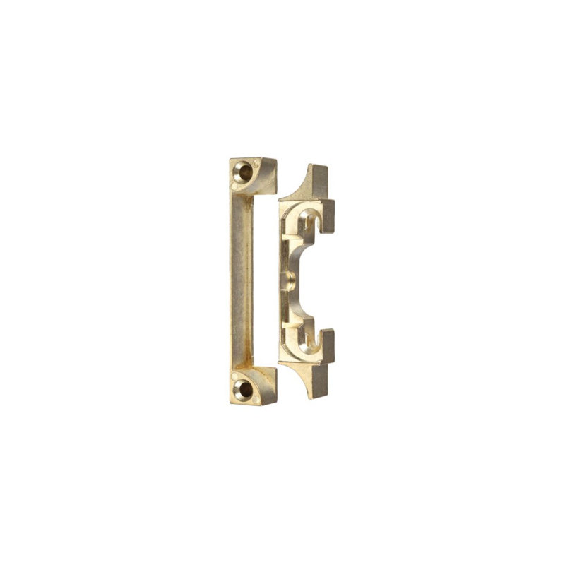 Contract Tubular Rebate Door Accessory, Polished Stainless
