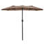 Parasol de marché rectangulaire 15 pi Sermin-1747641432